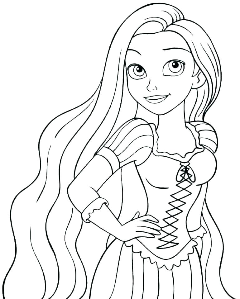 770x960 Disney Princess Colouring Pages Free Kids Coloring Princess