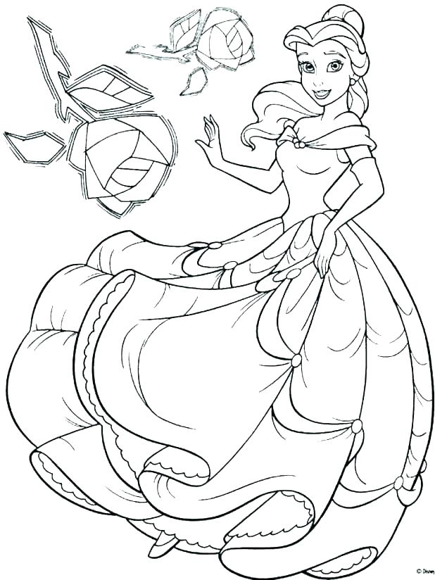 618x824 Disney Princess Free Coloring Pages Princess Coloring Pictures