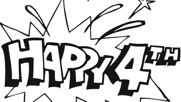 585x329 Excellent Of July Coloring Pages For Kids Printable Rallytv