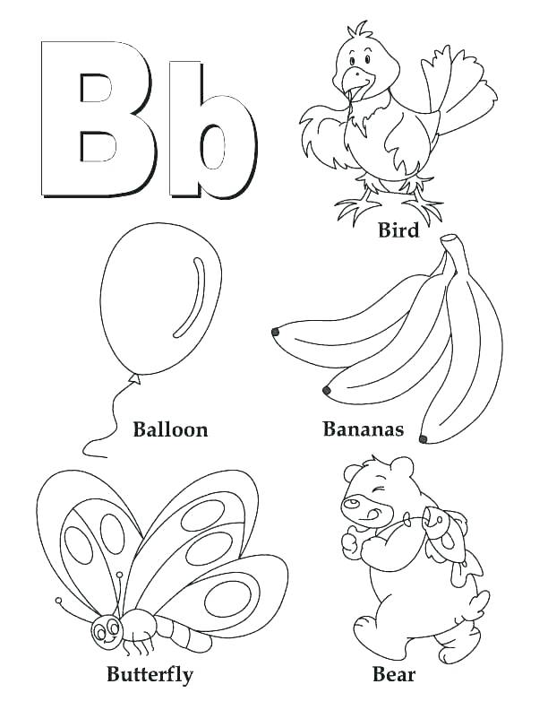 612x792 Abc Printable Coloring Pages Printable Alphabet Coloring Pages