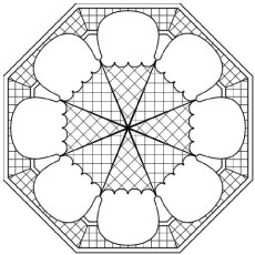 230x230 Abstract Coloring Pages