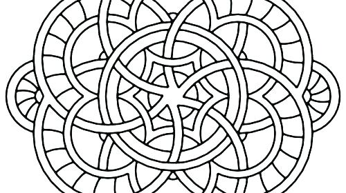 500x280 Abstract Coloring Pages Free Hard Coloring Pages Free Free