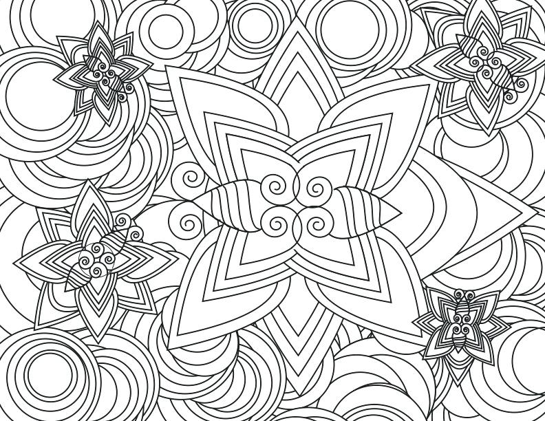 792x612 Printable Abstract Coloring Pages Printable Mandala Coloring Pages
