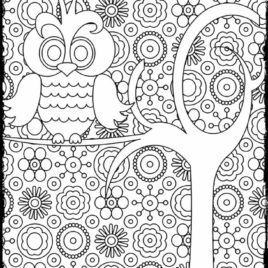 268x268 Coloring Pages For Adults Advanced Archives