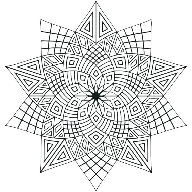 615x615 Free Printable Advanced Coloring Pages For Adults Free Printable