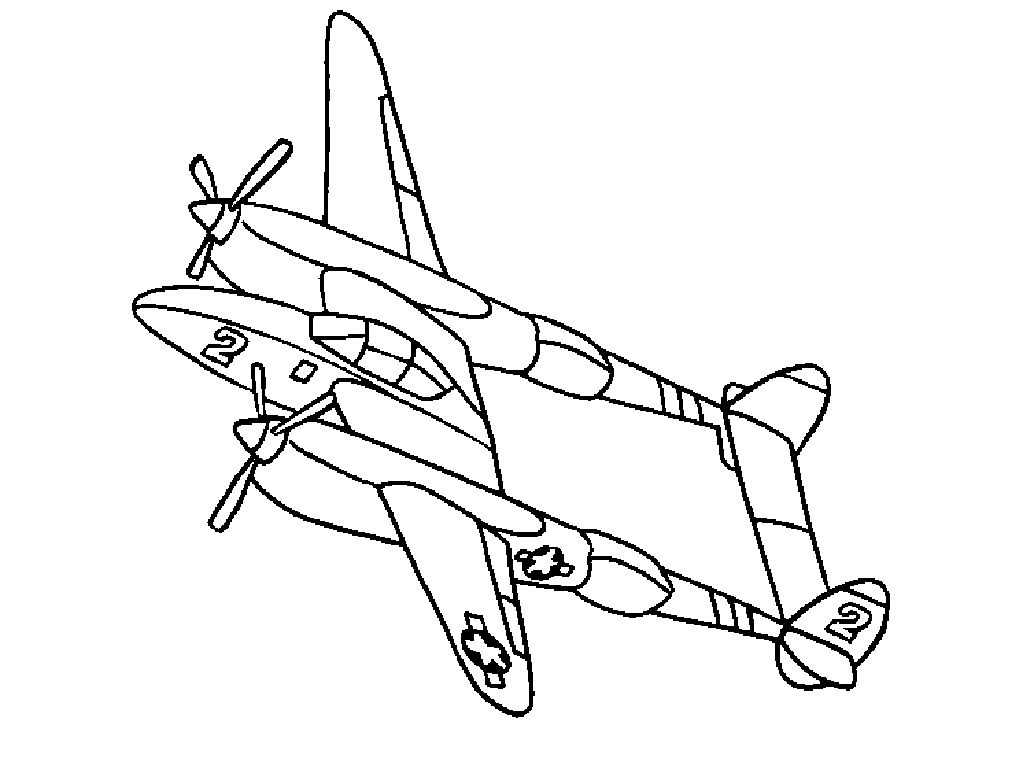 1024x768 Awesome Airplane Coloring Pictures Special Picture Colouring