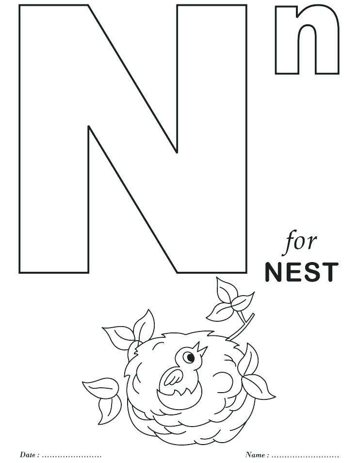 738x954 Free Letter Coloring Pages Free Alphabet Coloring Pages