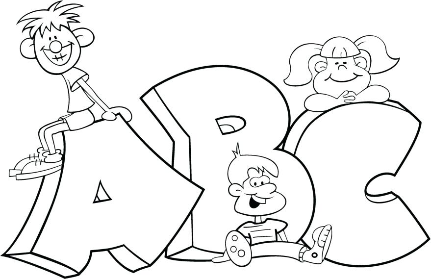 879x569 Printable Alphabet Coloring Pages Alphabet Coloring Pages Alphabet