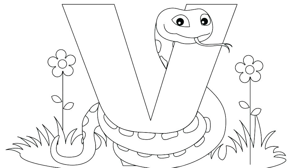 960x544 Free Printable Alphabet Coloring Pages For Toddlers