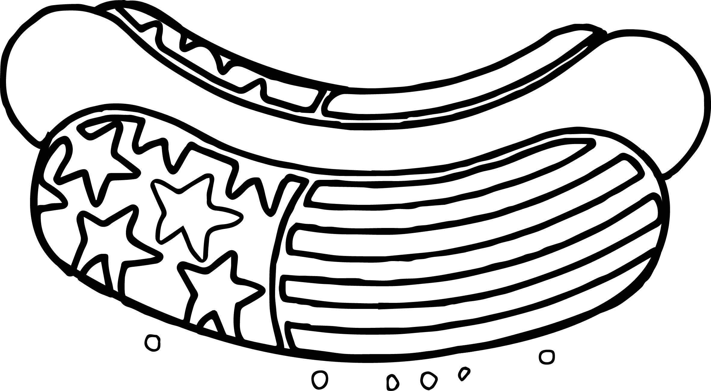 2365x1300 Great American Flag Coloring Page Bell Rehwoldt Printable