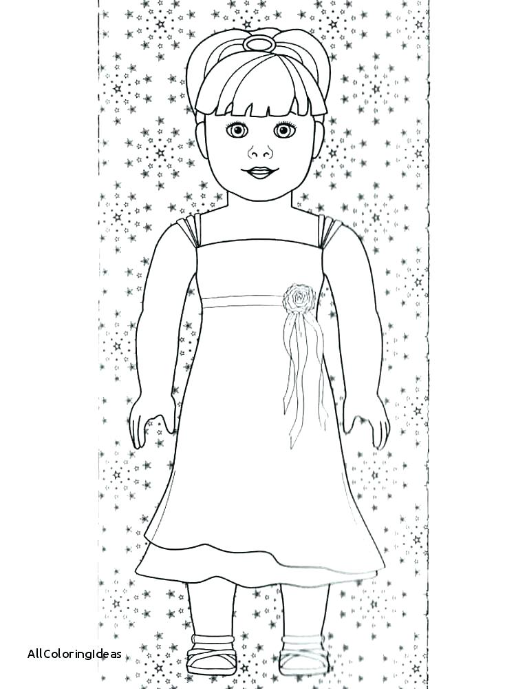 750x1000 American Girl Coloring Pages To Print Girl Coloring Pages Girl