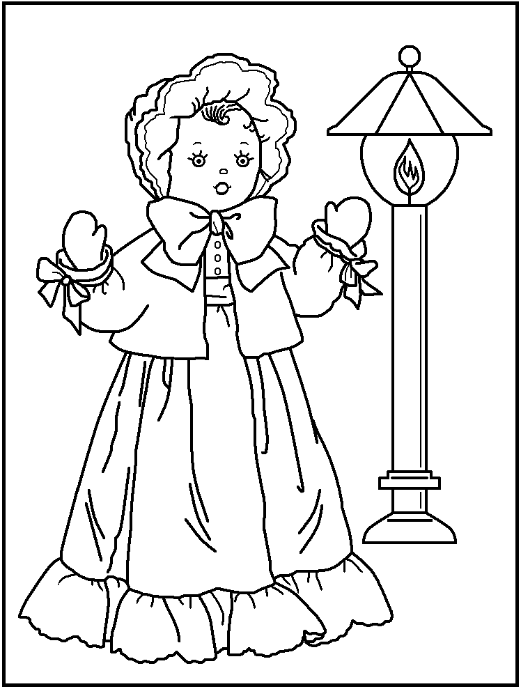748x989 American Girl Doll Coloring Pages Printable