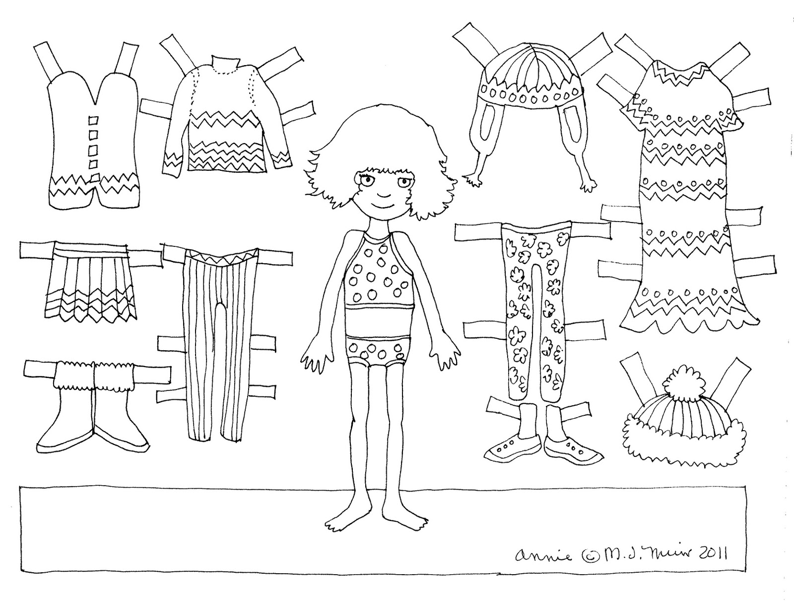 1600x1210 Doll Coloring Pages