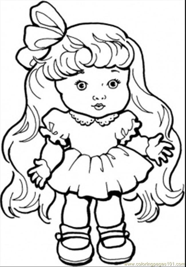 650x932 Little Girl Coloring Pages Printable Many Interesting Cliparts