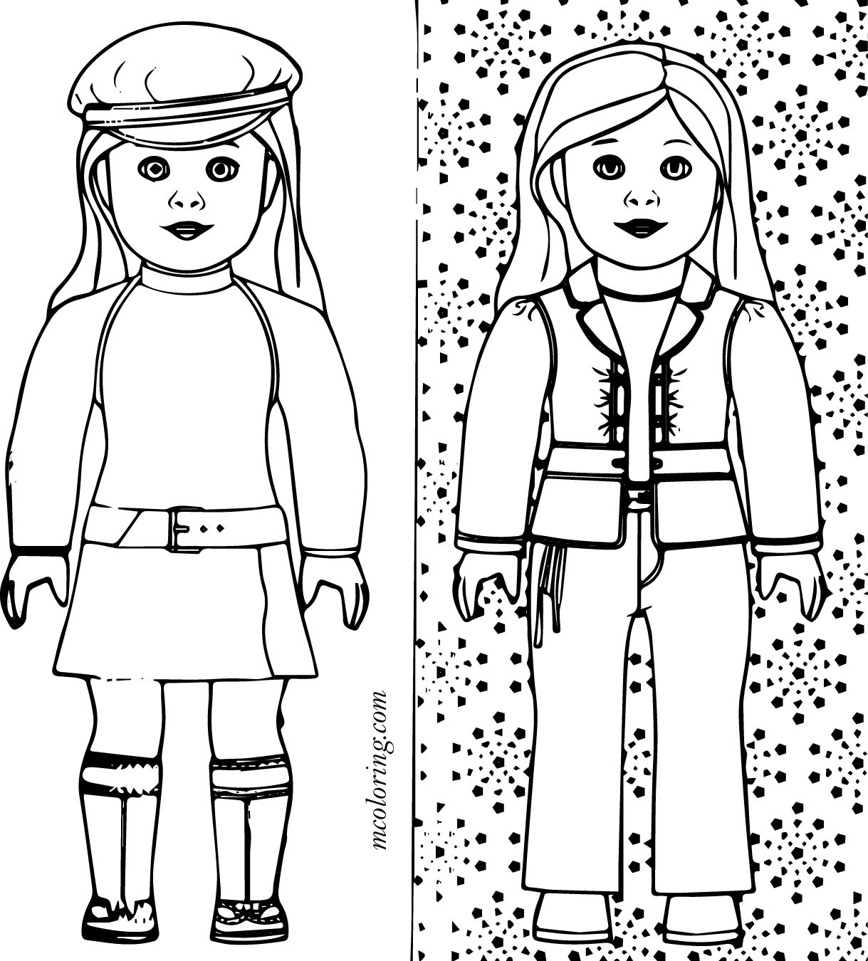 1219x1350 New Free Printable American Girl Doll Coloring Pages Allmadecine