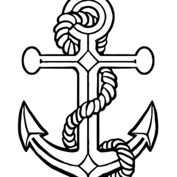 Free Printable Anchor Coloring Pages at GetDrawings | Free download