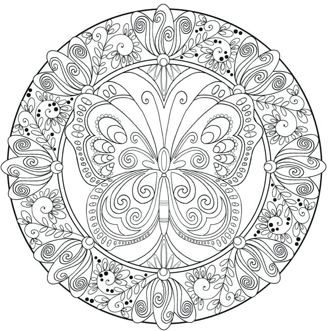 650x655 Free Printable Mandalas Coloring Pages Mandala Coloring Pages Free