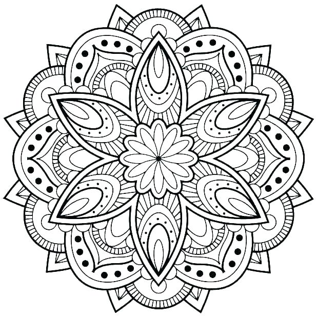 618x618 Mandala Art Coloring Pages Mandalas Coloring Pages Mandala