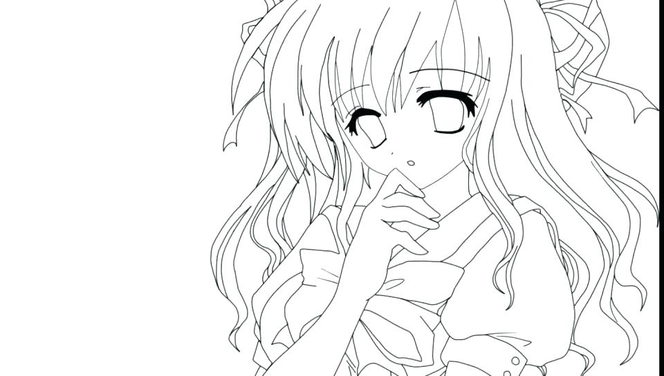 960x544 Baylee Jae Coloring Pages Anime Girl Coloring Page For Kids