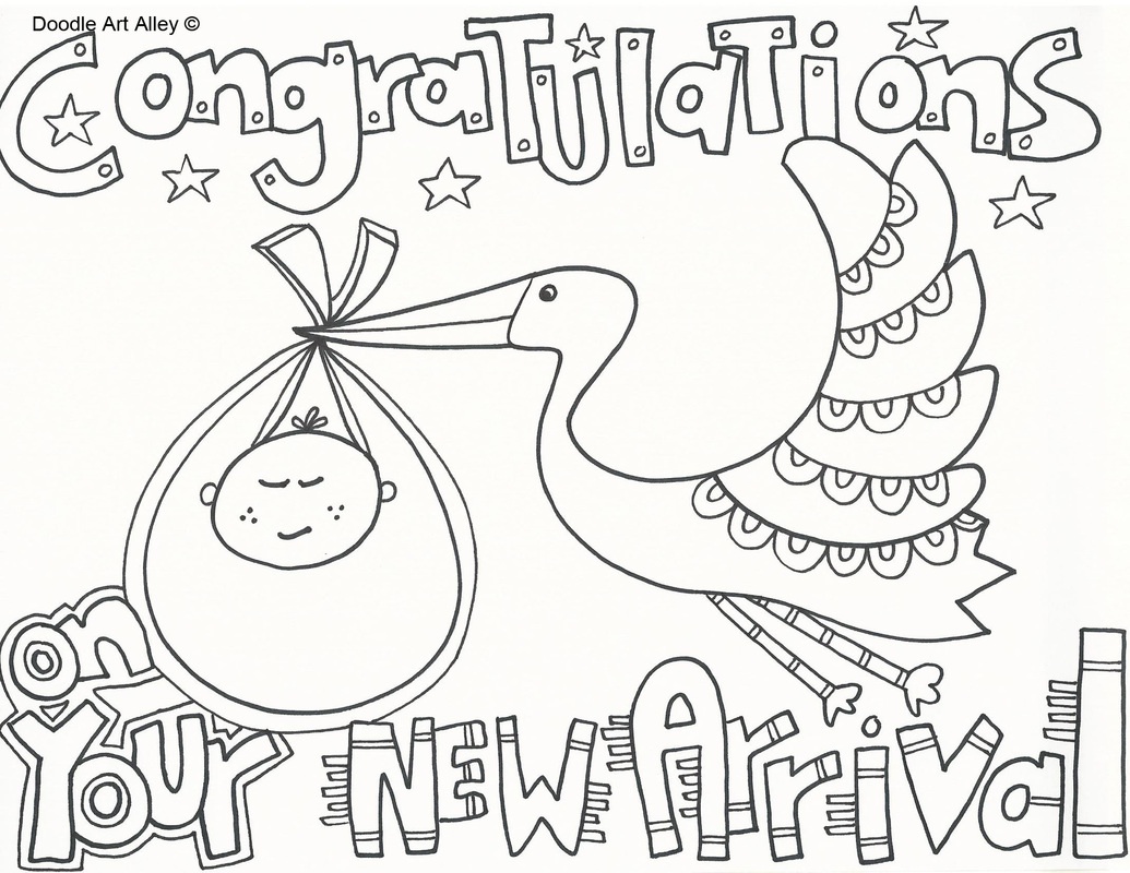 1035x800 Free Printable Baby Shower Coloring Pages