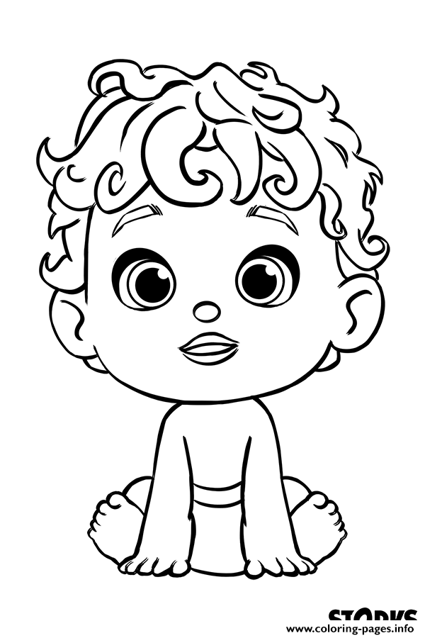 600x900 The Baby From Storks Movie Coloring Pages Printable