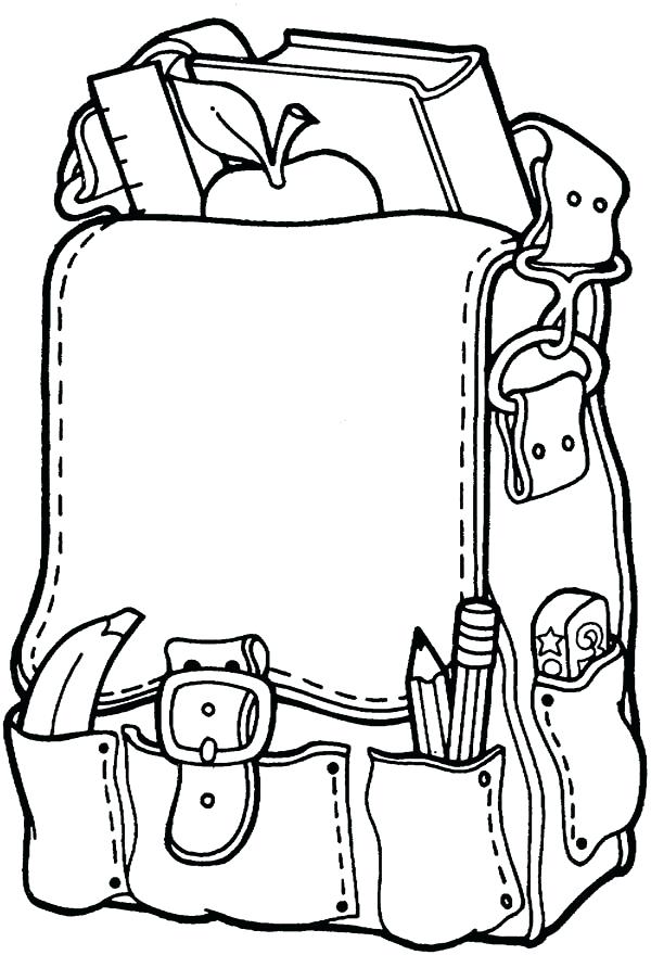 600x880 Back To School Coloring Pages Free Printables School Coloring