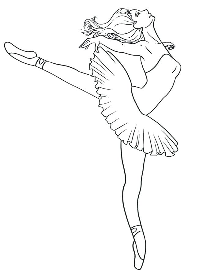 650x882 Barbie Ballerina Coloring Pages Best Ballerina C Page For Your
