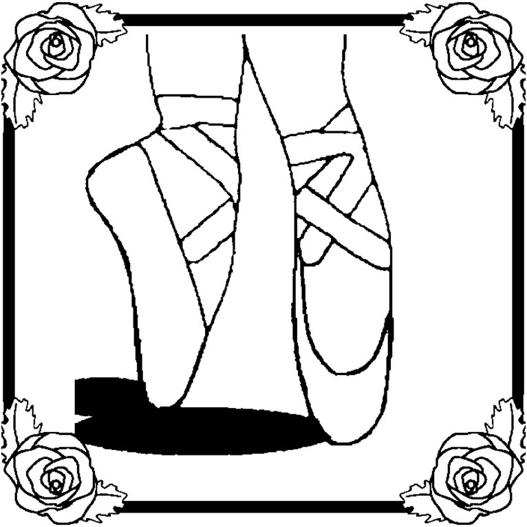 766x766 Ballerina Coloring Pages For Childrens Printable For Free