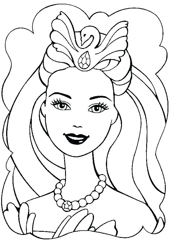 610x838 Free Barbie Printable Coloring Pages Medium Size Of Videos Barbie