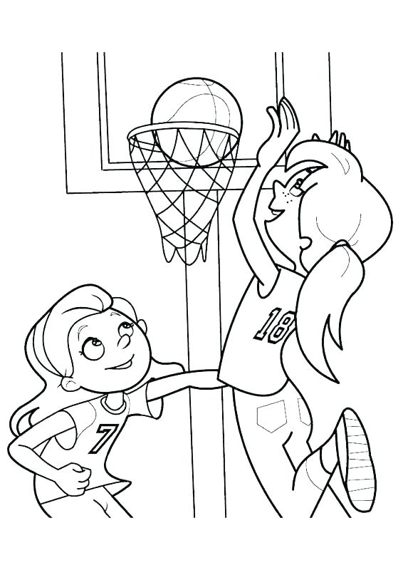 566x800 Basketball Coloring Pages Printable Coloring Pages Basketball