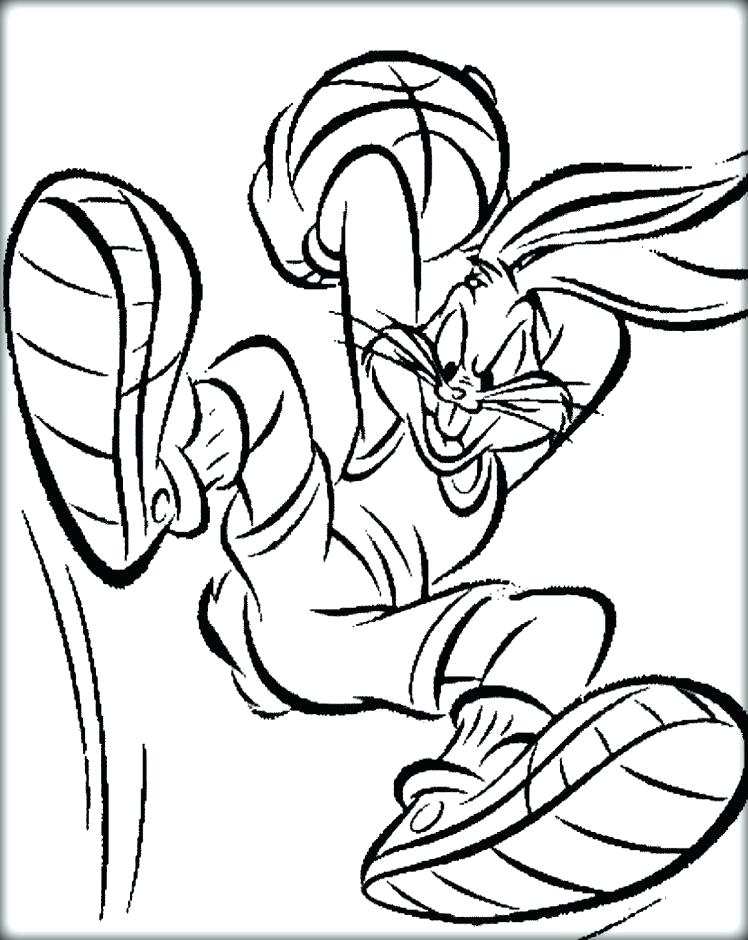 748x940 Free Printable Coloring Pages Nba Players Basketball Color Page