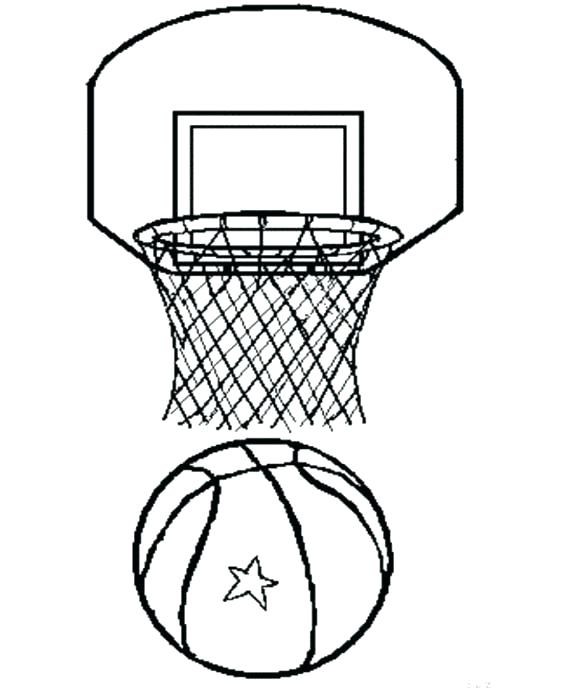 575x690 Basketball Coloring Page Players Coloring Pages Basketball Players