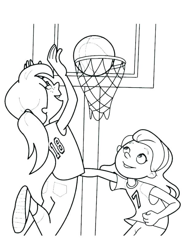 600x777 Ncaa Basketball Coloring Pages Deepart