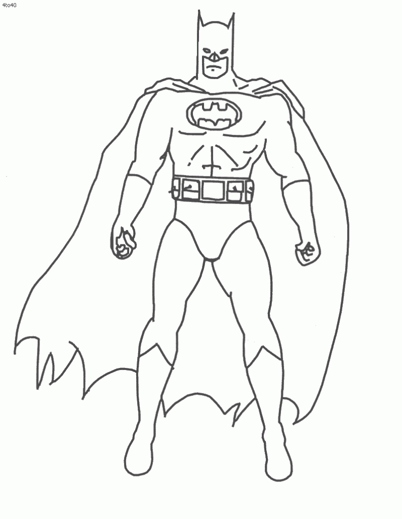 794x1024 Coloring Pages For Kids Printable Luxury Free Printable Batman