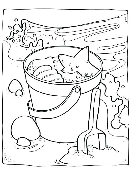 550x733 Printable Beach Coloring Pages For Kids Printable Beach Coloring