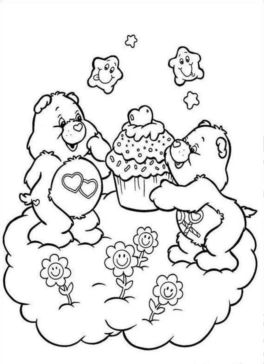 900x1240 Free Printable Care Bear Coloring Pages For Kids Care Bears