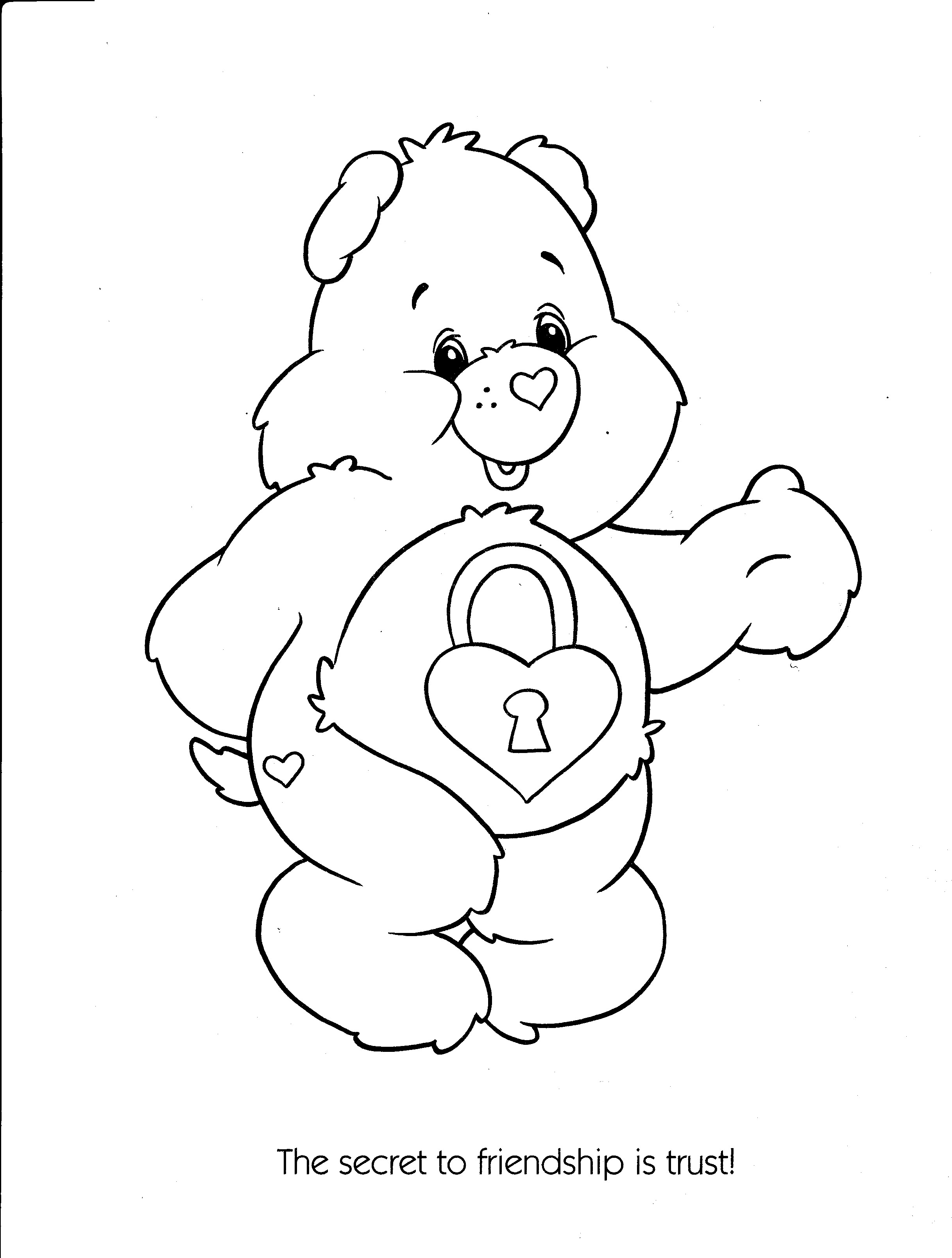 2436x3216 Care Bears Coloring Pages Free Printable Picture Sheets For Kids
