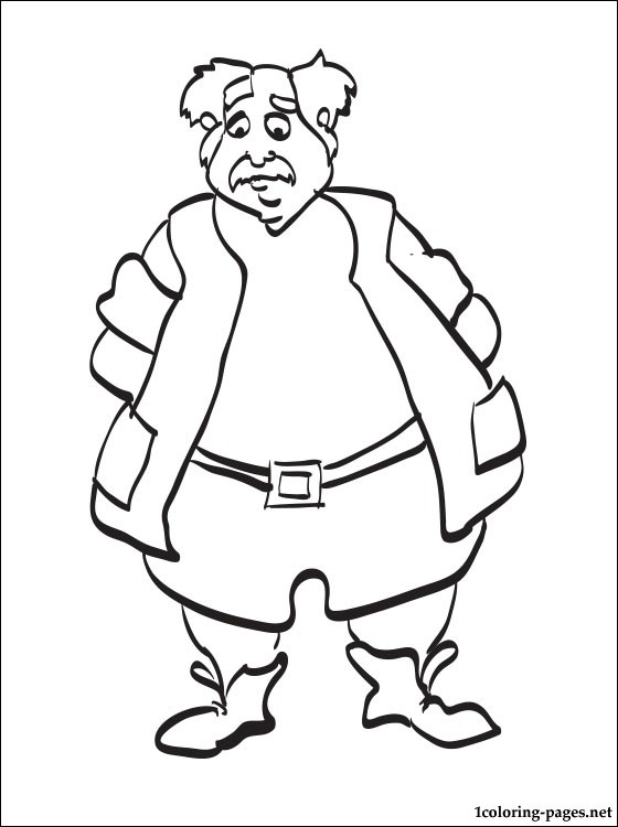 560x750 Maurice From Beauty And The Beast Coloring Page Coloring Pages