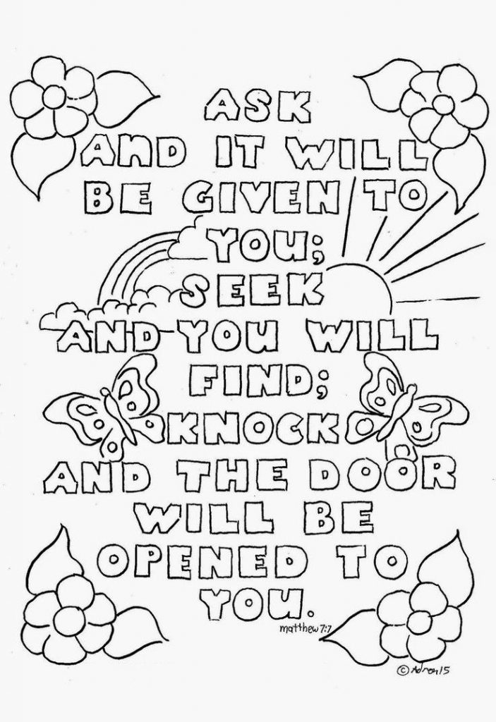 703x1024 Free Printable Bible Coloring Pages For Preschoolers