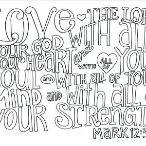 300x300 Free Printable Coloring Pages For Adults Bible Verses Archives
