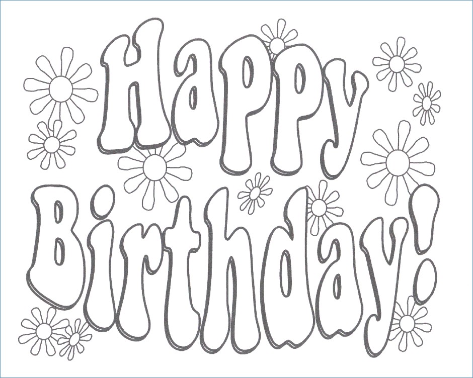 940x752 Hello Kitty Happy Birthday Coloring Pages