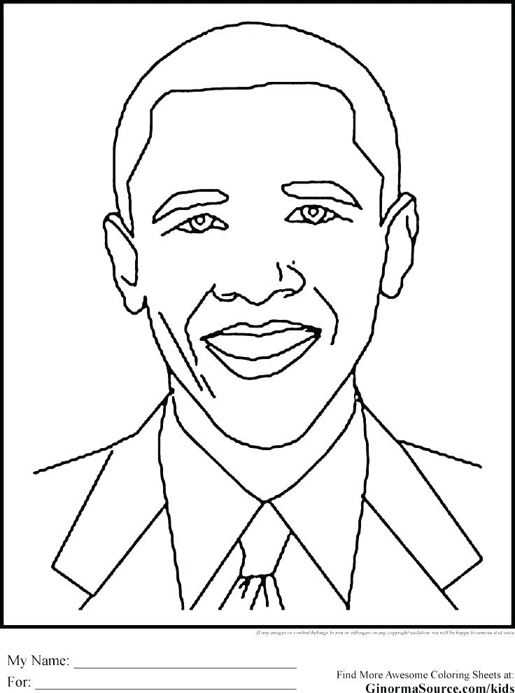 736x990 Obama Coloring Page Coloring Page Top Rated Coloring Page Images