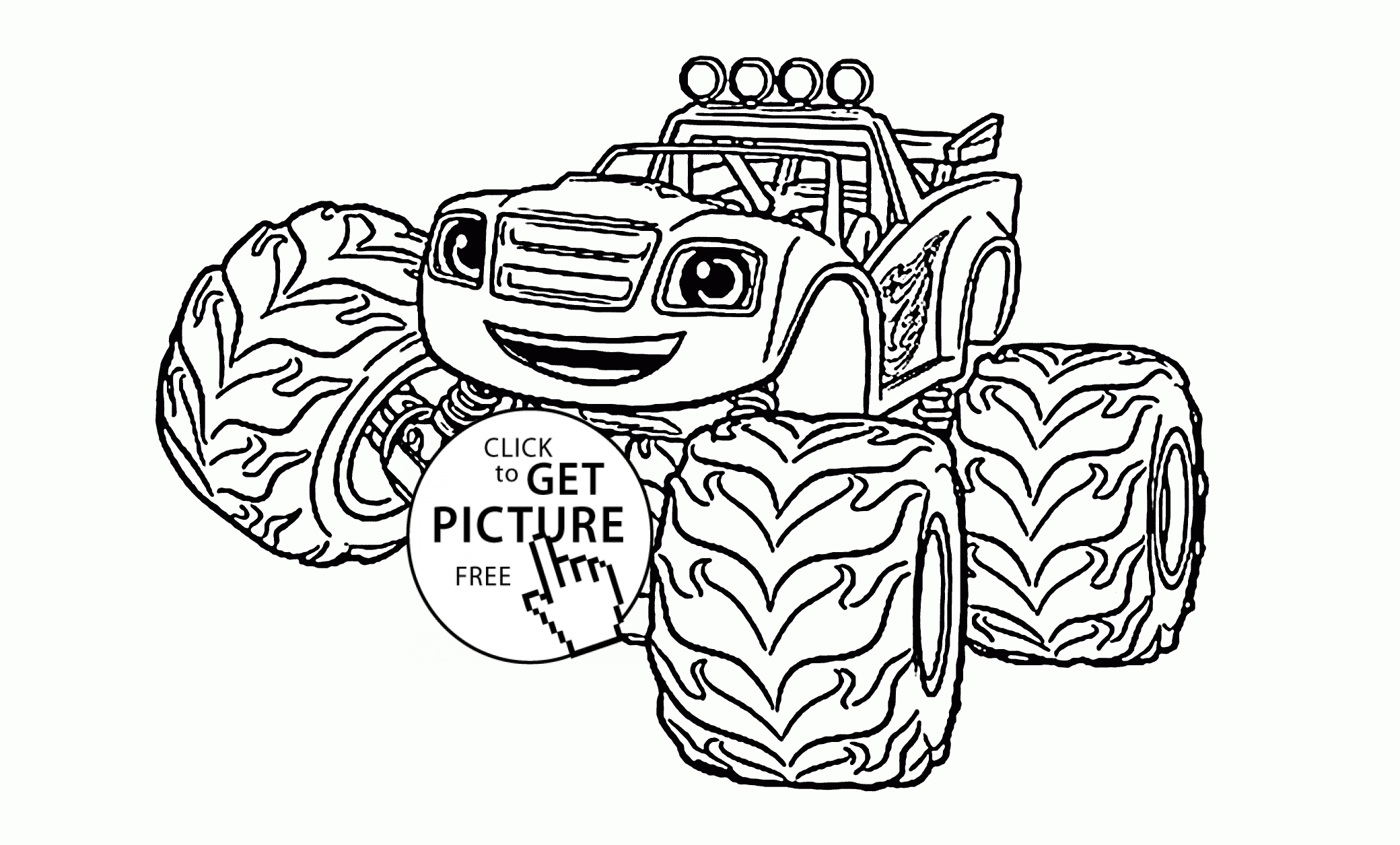 Free Printable Blaze Coloring Pages at GetDrawings | Free download