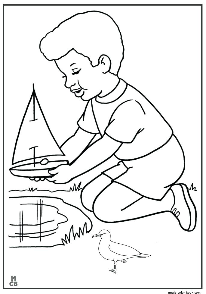 685x975 Fishing Boat Coloring Pages Pictures Of Boats To Color These Free