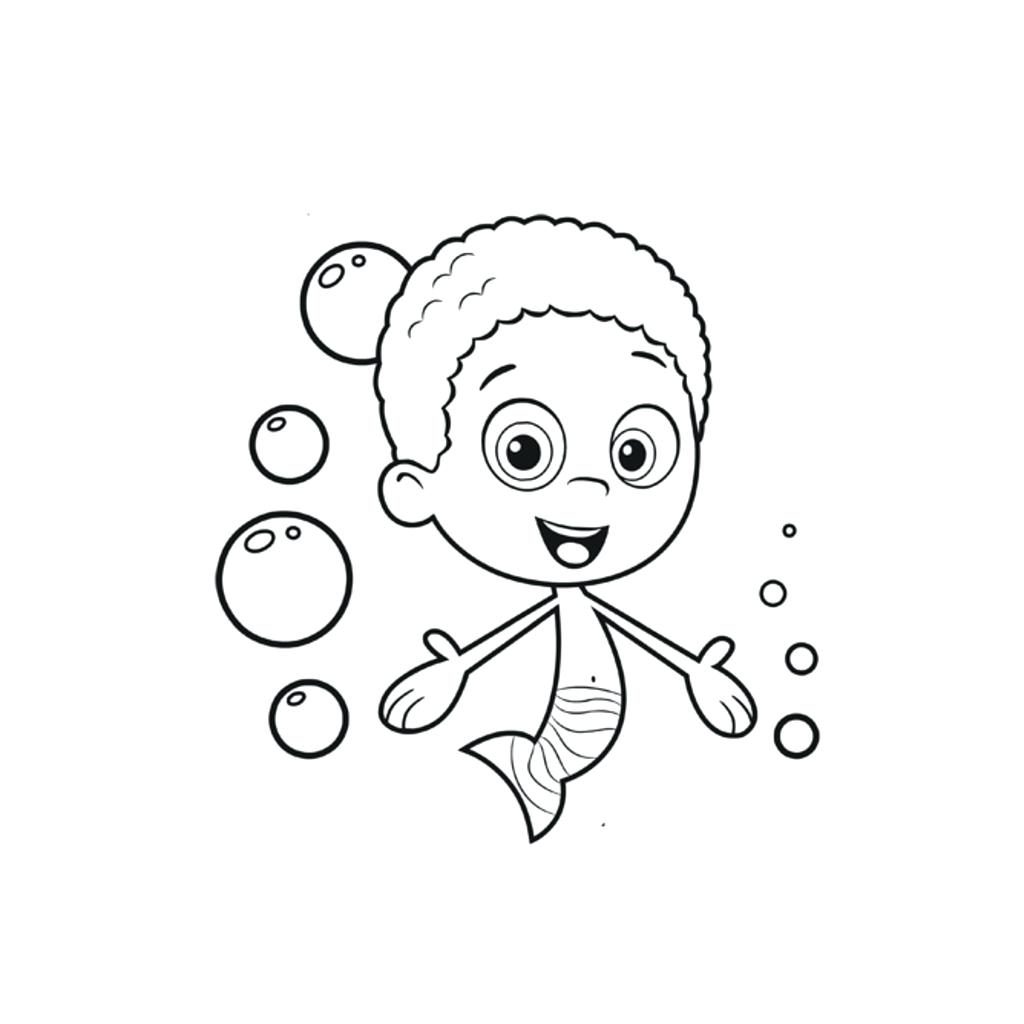 Free Printable Bubble Guppies Coloring Pages at GetDrawings | Free download