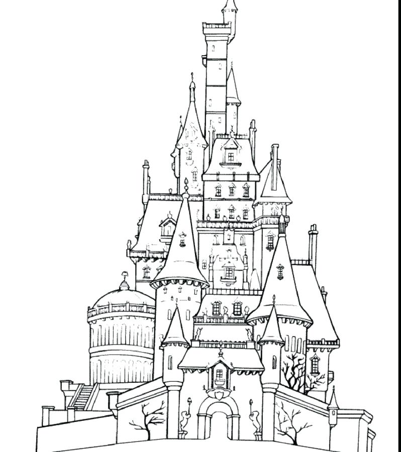 798x900 Free Printable Sandcastle Coloring Pages Castle Coloring Pages