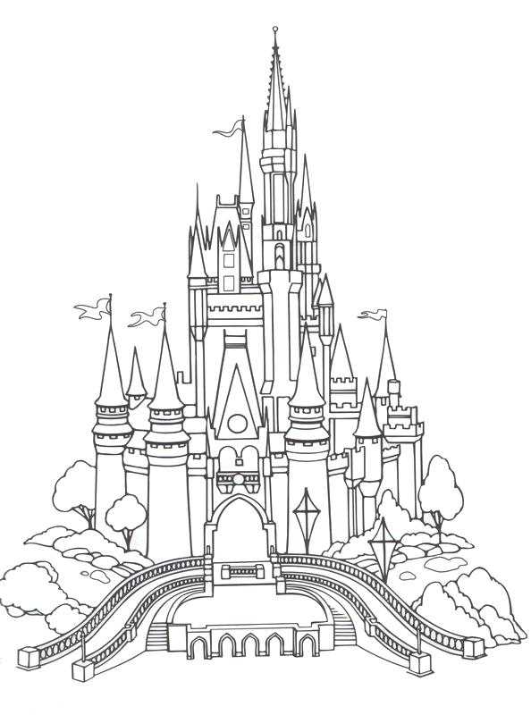 594x800 Printable Castle Coloring Pages For Kids Frozen Castle Coloring