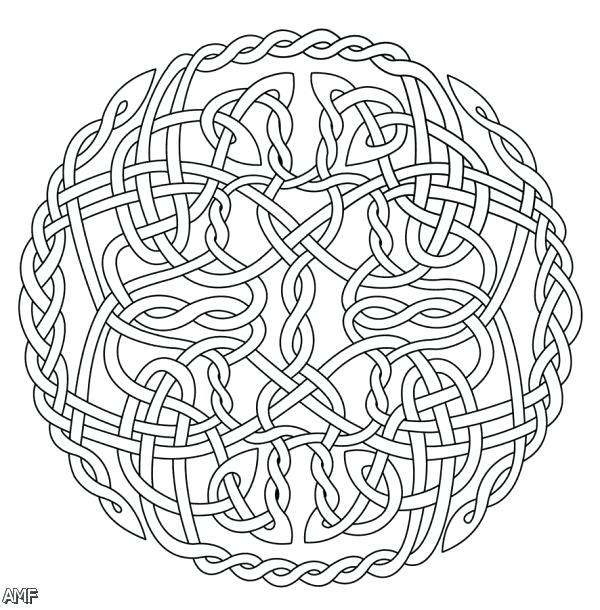 Free Printable Celtic Knot Coloring Pages at GetDrawings | Free download