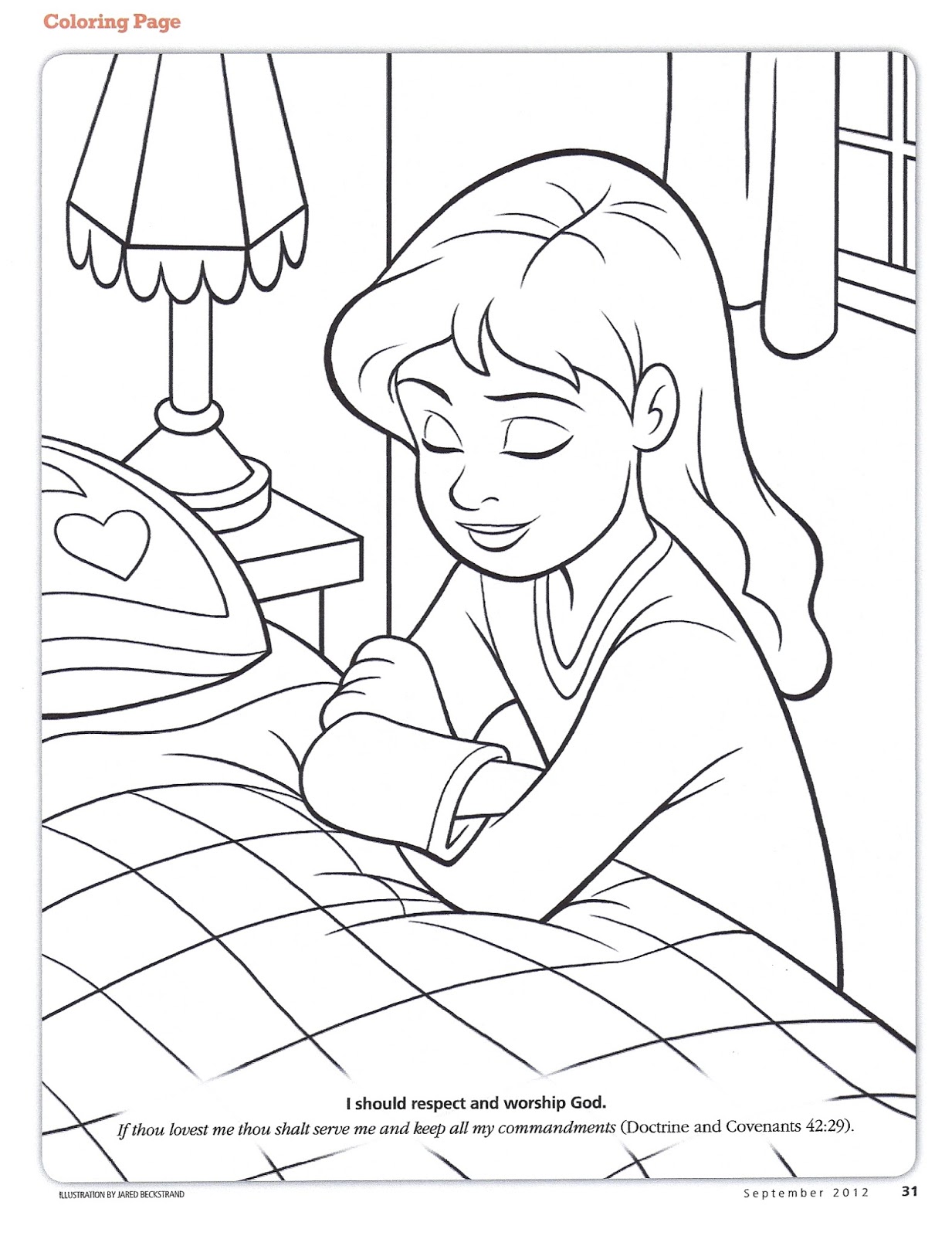 1233x1600 Children Praying Coloring Sheets Free Page To Print Kids Color