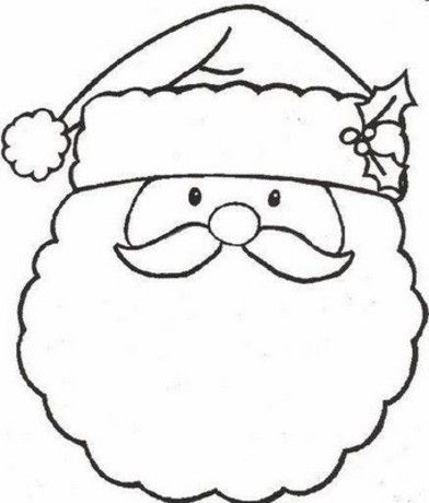 392x460 Free Printable Christmas Coloring Pages For Preschool